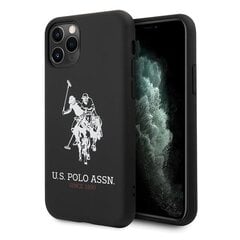 Чехол US Polo для iPhone 11 Pro Max, чёрный цена и информация | Чехлы для телефонов | pigu.lt