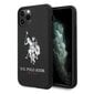 US Polo USHCN65SLHRBK, skirtas iPhone 11 Pro Max, juodas kaina ir informacija | Telefono dėklai | pigu.lt