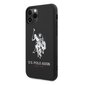 US Polo USHCN65SLHRBK, skirtas iPhone 11 Pro Max, juodas kaina ir informacija | Telefono dėklai | pigu.lt