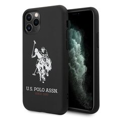 Чехол US Polo USHCN58SLHRBK для iPhone 11 Pro, черный цена и информация | Чехлы для телефонов | pigu.lt