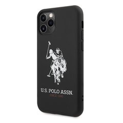 US Polo USHCN58SLHRBK, skirtas iPhone 11 Pro, juodas kaina ir informacija | Telefono dėklai | pigu.lt