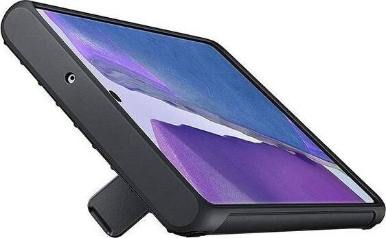 "Samsung" apsauginis nuolatinis dangtelis N980F Galaxy Note20 juodas EF-RN980CBEGEU kaina ir informacija | Telefono dėklai | pigu.lt