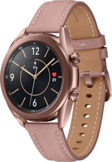 Samsung Galaxy Watch3 SM-R850 Mystic Bronze kaina ir informacija | Išmanieji laikrodžiai (smartwatch) | pigu.lt