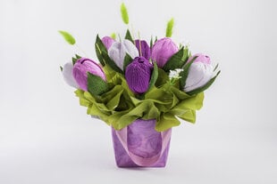 Floriana 1 puokštė iš saldainių Skanios gėlės, 240 g kaina ir informacija | Skanios gėlės Maisto prekės | pigu.lt
