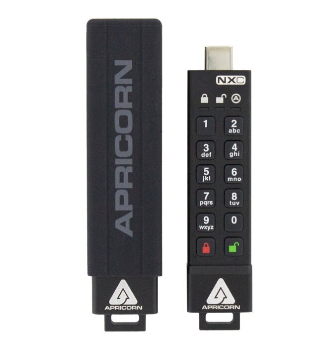 Apricorn Aegis Secure Key 3NXC 16 GB kaina ir informacija | USB laikmenos | pigu.lt