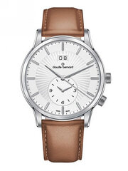 Vyriškas laikrodis Claude Bernard Classic 2nd Time Zone 62007 3 AIN kaina ir informacija | Vyriški laikrodžiai | pigu.lt