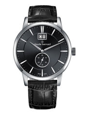 Vyriškas laikrodis Claude Bernard Classic Big Date Small Second 64005 3 NIN3 kaina ir informacija | Vyriški laikrodžiai | pigu.lt