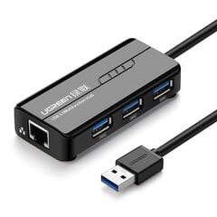 Многофункциональный USB интернет-адаптер Ugreen  цена и информация | Адаптеры, USB-разветвители | pigu.lt