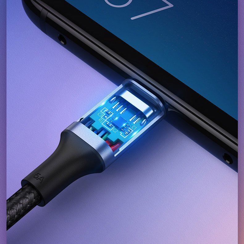Ugreen USB Type C - USB Type C laidas, 2 m, pilkas kaina ir informacija | Laidai telefonams | pigu.lt