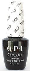 Matinis viršutinis sluoksnis OPI Gelcolor 15 ml цена и информация | Лаки, укрепители для ногтей | pigu.lt