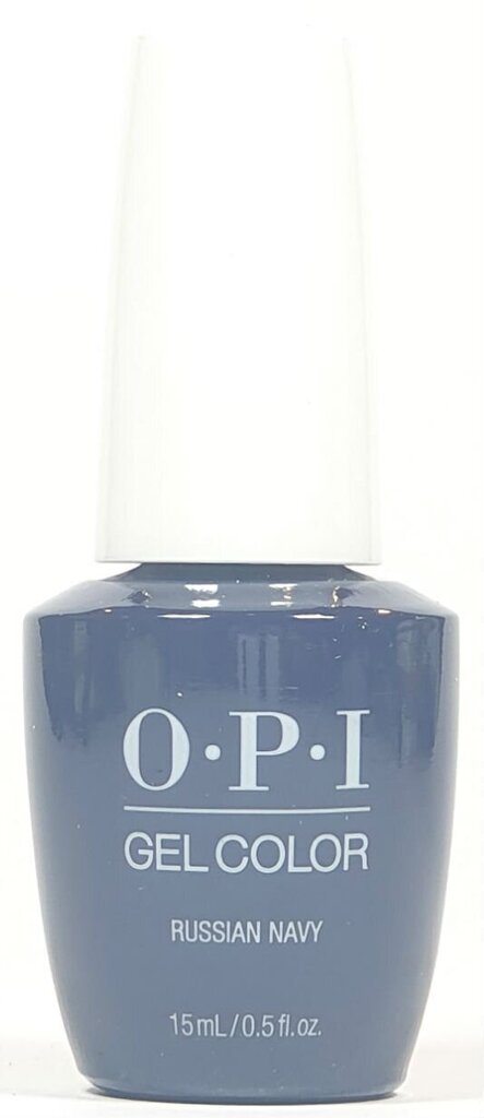 Gelinis nagų lakas Russian Navy * OPI Gelcolor 15 ml kaina ir informacija | Nagų lakai, stiprintojai | pigu.lt