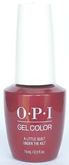 Gelinis nagų lakas A Little Guilt Under The Kilt * OPI Gelcolor 15 ml цена и информация | Лаки, укрепители для ногтей | pigu.lt