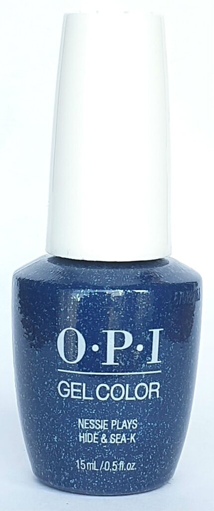 Gelinis nagų lakas OPI Gelcolor, Nessie Plays Hide & Sea-k, 15 ml kaina ir informacija | Nagų lakai, stiprintojai | pigu.lt