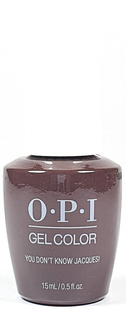 Gelinis nagų lakas You Don't Know Jacques * OPI Gelcolor 15 ml kaina ir informacija | Nagų lakai, stiprintojai | pigu.lt