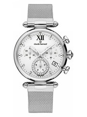 Moteriškas laikrodis Claude Bernard Dress Code Lady Chronograph 10216 3 APN1 kaina ir informacija | Moteriški laikrodžiai | pigu.lt