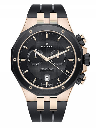 Vyriškas laikrodis Edox Delfin 10110 357RNCA NIR kaina ir informacija | Vyriški laikrodžiai | pigu.lt