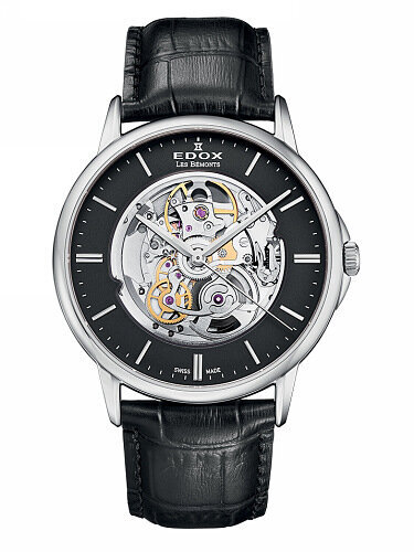 Vyriškas laikrodis Edox Les Bemonts 85300, 3 Nin kaina ir informacija | Vyriški laikrodžiai | pigu.lt