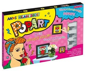 Paveikslų dekoravimo rinkinys AMOS PopArt цена и информация | Развивающие игрушки | pigu.lt