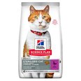 Hill's Science Plan Sterilised Cat Young Adult ėdalas katėms su antiena, 1.5 kg