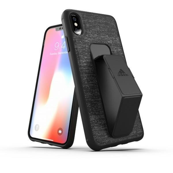 Adidas SP Grip Case skirtas iPhone Xs Max 32855, juodas цена и информация | Telefono dėklai | pigu.lt