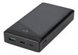 Deltaco PB-C1001, 20000 mAh kaina ir informacija | Atsarginiai maitinimo šaltiniai (power bank) | pigu.lt