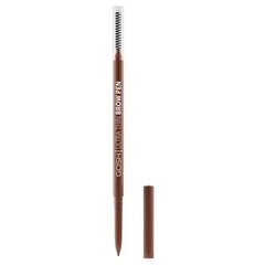 Antakių pieštukas Gosh Ultra Thin Brow Pen 002 Greybrown, 4 g kaina ir informacija | Akių šešėliai, pieštukai, blakstienų tušai, serumai | pigu.lt