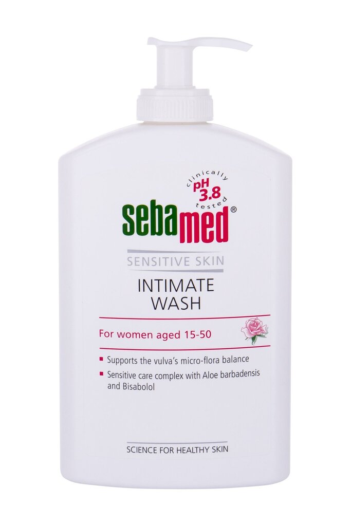 Intymios higienos prausikis SEBAMED pH 3,8, su pompa, 400 ml kaina ir informacija | Intymios higienos prausikliai | pigu.lt