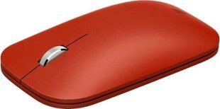 Microsoft Surface Mobile Bluetooth Mouse, Poppy Red kaina ir informacija | Pelės | pigu.lt