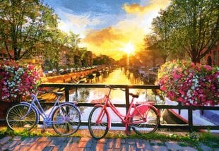 Dėlionė Castorland Puzzle Picturesque Amsterdam with Bicycles 1000 d. kaina ir informacija | Dėlionės (puzzle) | pigu.lt
