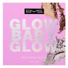 Švytėjimo suteikianti paletė BYS Glow baby glow, 20 g. kaina ir informacija | Makiažo pagrindai, pudros | pigu.lt
