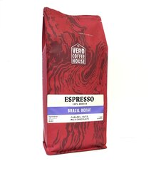 Vero Coffee House kavos pupelės Brasil Decaf 1 kg цена и информация | Кофе, какао | pigu.lt