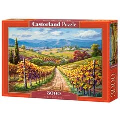 Dėlionė Castorland Puzzle Vynuogių laukai, 3000 d. kaina ir informacija | Dėlionės (puzzle) | pigu.lt