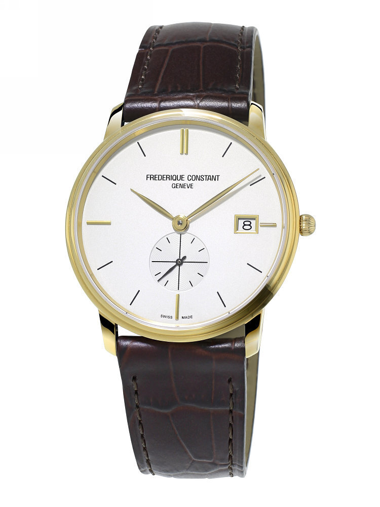 Vyriškas laikrodis Frederique Constant Slimline Gents, FC-245V4S5 цена и информация | Vyriški laikrodžiai | pigu.lt
