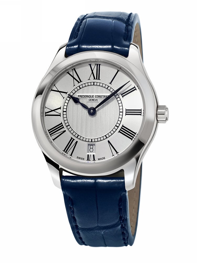 Moteriškas laikrodis Frederique Constant Slimline Ladies FC-220MS3B6 kaina ir informacija | Moteriški laikrodžiai | pigu.lt