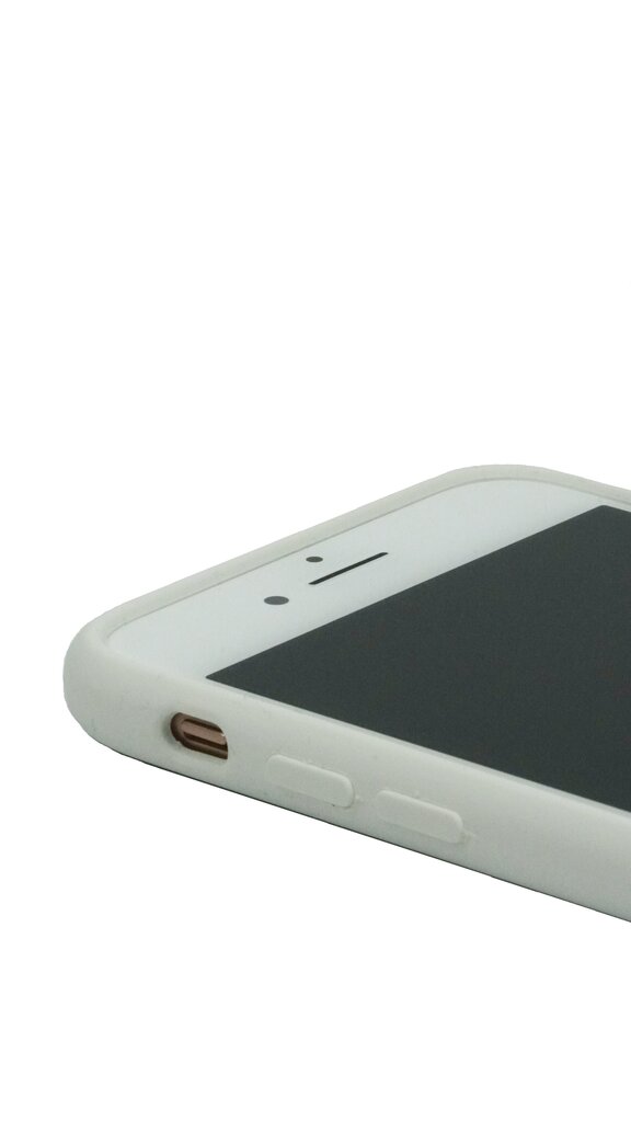 SILIKONINIS DEKLAS skirtas iPhone 7/8/SE2020, BALTA kaina ir informacija | Telefono dėklai | pigu.lt