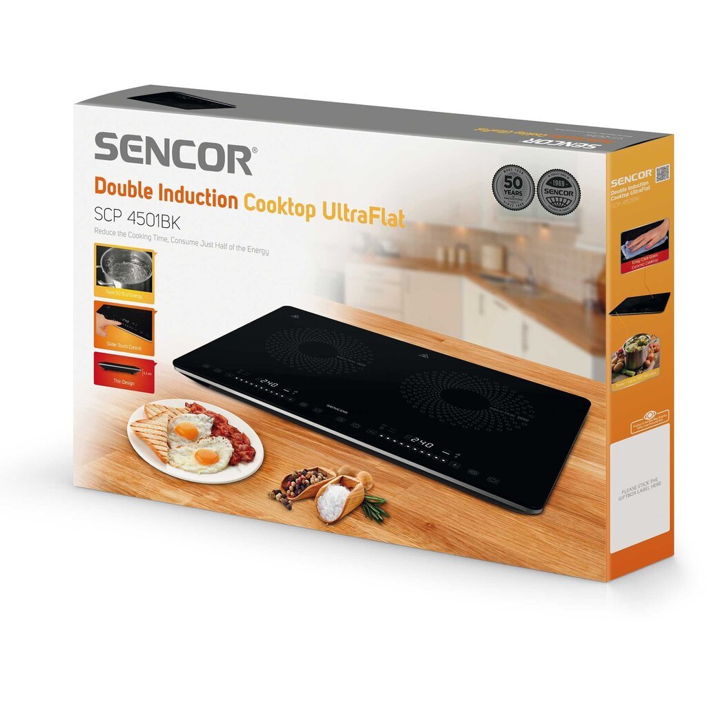 Sencor SCP 4501BK цена и информация | Kaitlentės | pigu.lt