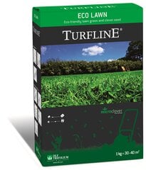 Семена для газона Turfline Eco Lawn, 1 кг цена и информация | Газонные смеси | pigu.lt