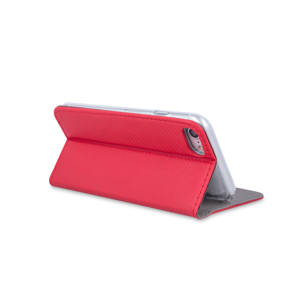 OEM Smart Magnet Case skirtas Xiaomi Redmi Note 7, raudonas цена и информация | Telefono dėklai | pigu.lt