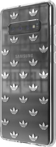 Dėklas Adidas Entry SS19 skirtas Samsung Galaxy S10+, pilka kaina ir informacija | Telefono dėklai | pigu.lt