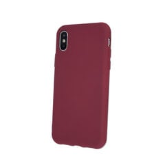 Silicon case for Samsung A40 burgundy цена и информация | Чехлы для телефонов | pigu.lt