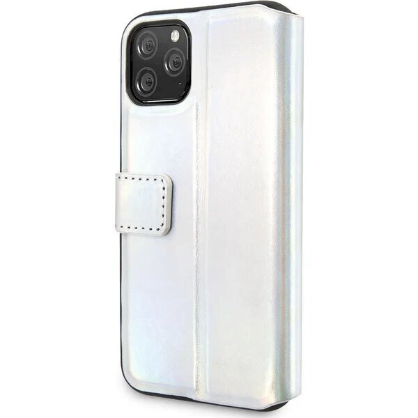 Dėklas Guess skirtas iPhone 11 Pro, sidabrinė kaina ir informacija | Telefono dėklai | pigu.lt
