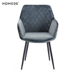 Kėdė Homede Vialli, pilka kaina ir informacija | Virtuvės ir valgomojo kėdės | pigu.lt