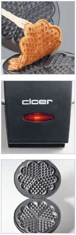 Cloer CLO1621 kaina ir informacija | Vaflinės, el. blynų keptuvės | pigu.lt