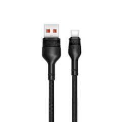 Кабель XO USB - USB-C, 1.0 м, 5А, черный NB55 цена и информация | Кабели для телефонов | pigu.lt