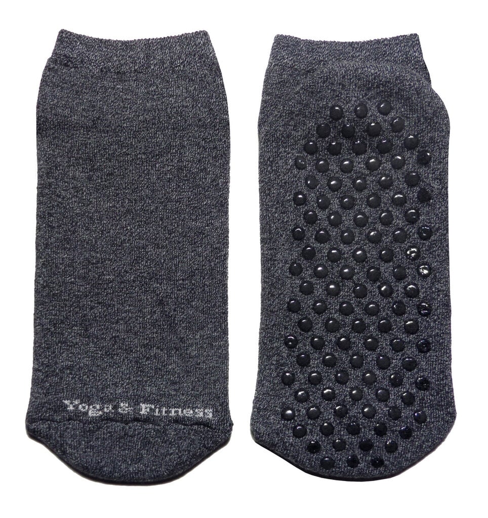 Neslystančios moteriškos kojinės, skirtos jogai ir fitnesui, Weri Spezials, pilkos kaina ir informacija | Vyriškos kojinės | pigu.lt