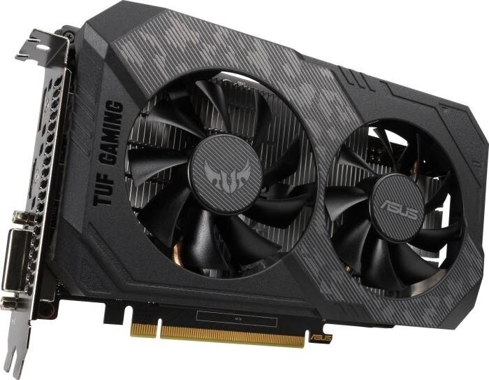 Asus Tuf-GTX1650-O4GD6-P-Gaming - Oc Edition - Grafikkarten - GF GTX 1650 - 4 GB kaina ir informacija | Vaizdo plokštės (GPU) | pigu.lt