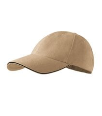 Sandwich 6P Cap Unisex sand цена и информация | Мужские шарфы, шапки, перчатки | pigu.lt