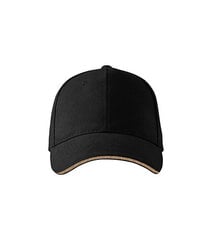 Sandwich 6P Cap Unisex черный цена и информация | Мужские шарфы, шапки, перчатки | pigu.lt