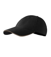 Sandwich 6P Cap Unisex черный цена и информация | Мужские шарфы, шапки, перчатки | pigu.lt