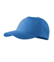 5P Cap Unisex azure синий цена и информация | Женские шапки | pigu.lt